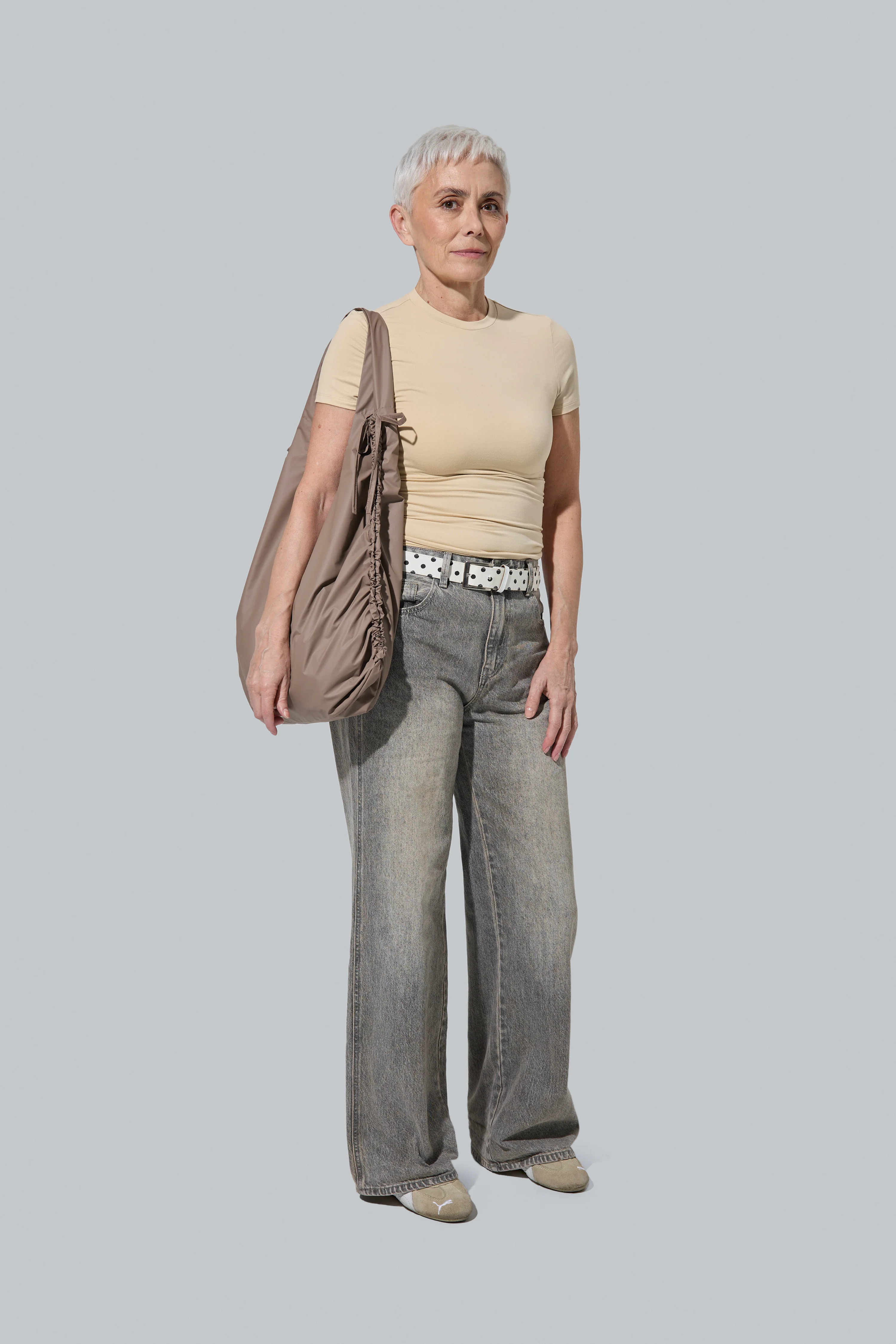 Сумка-шопер FOLD BAG - коричнева