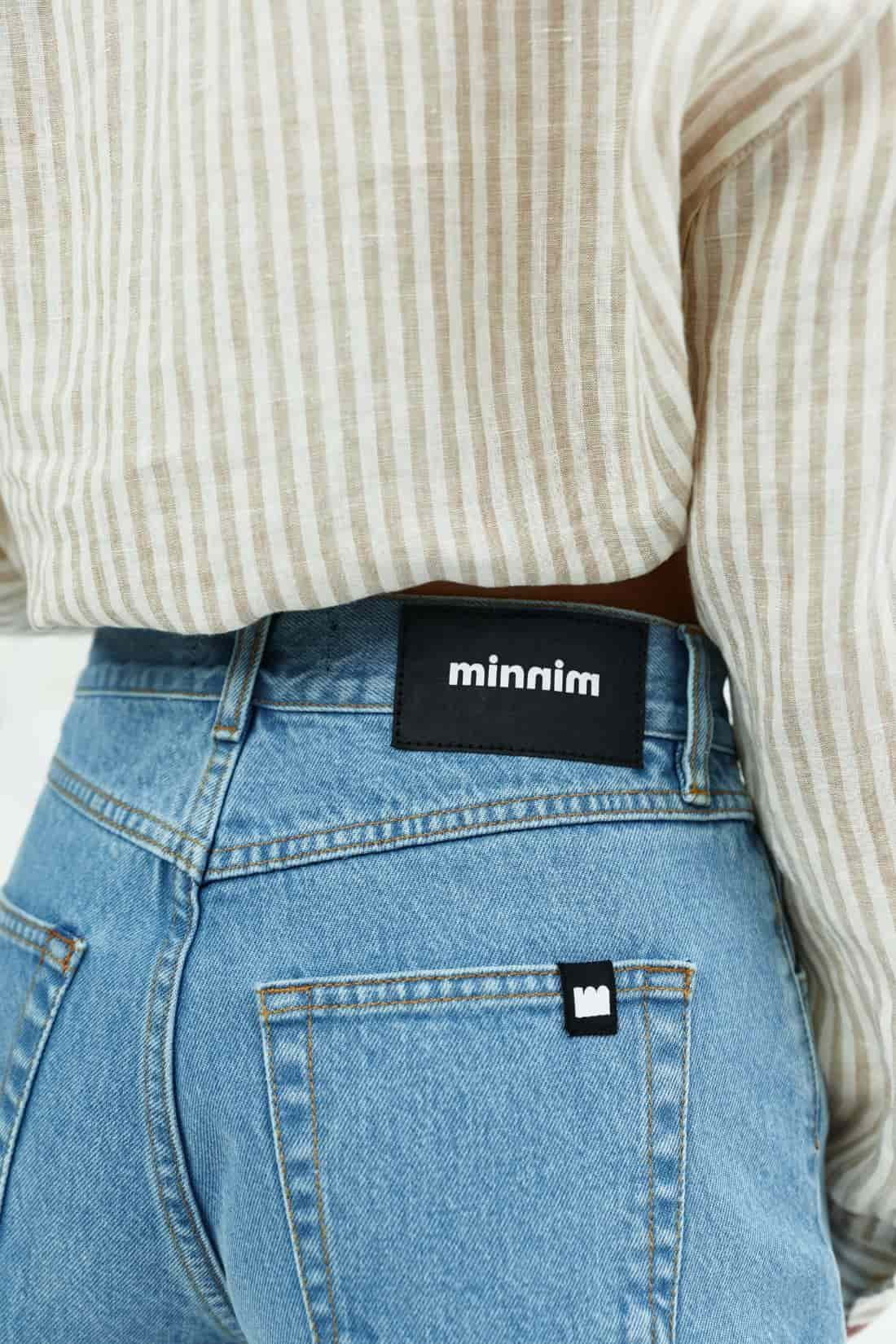 Жіночі джинсові шорти бермуди – сині