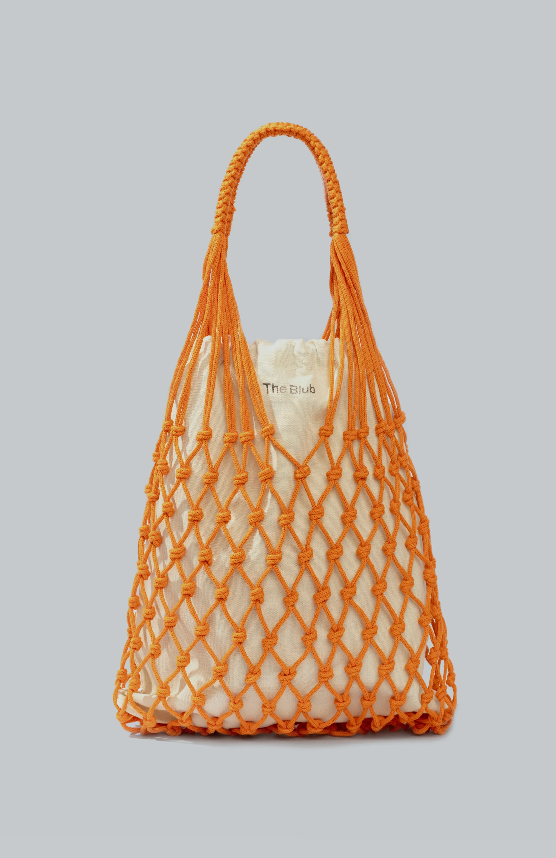 Сумка-авоська WOVEN BAG - помаранчева