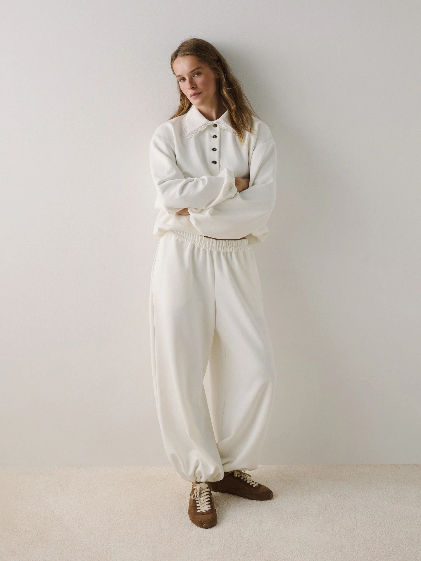 Молочні штани на резинці Basic