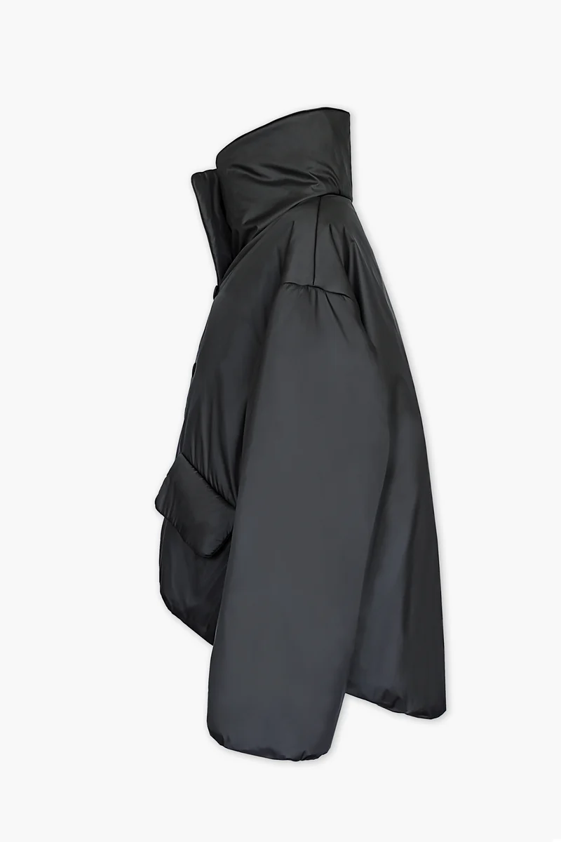 Куртка з високим коміром YUKI кольору тауп