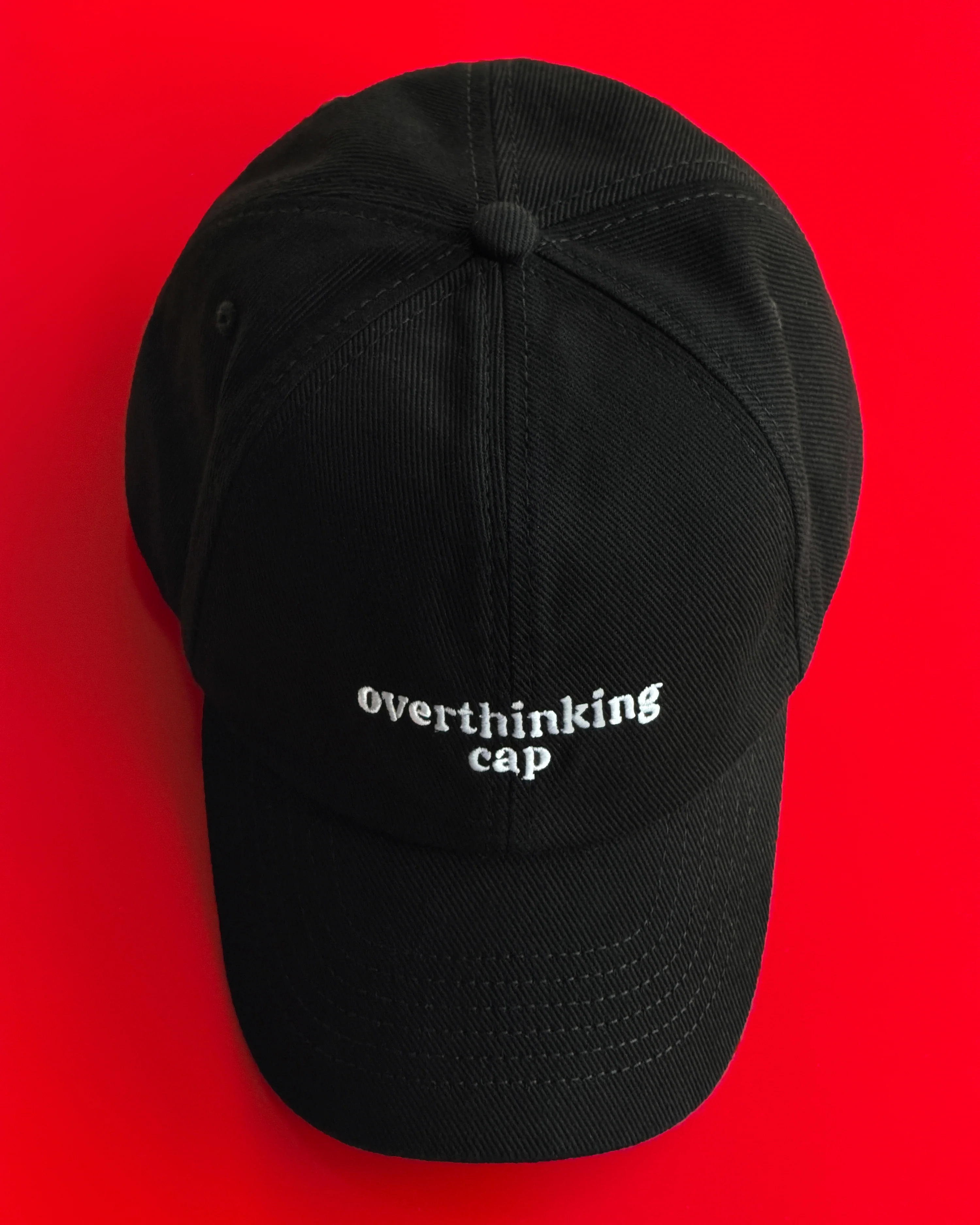 Кепка Overthinking Cap чорна