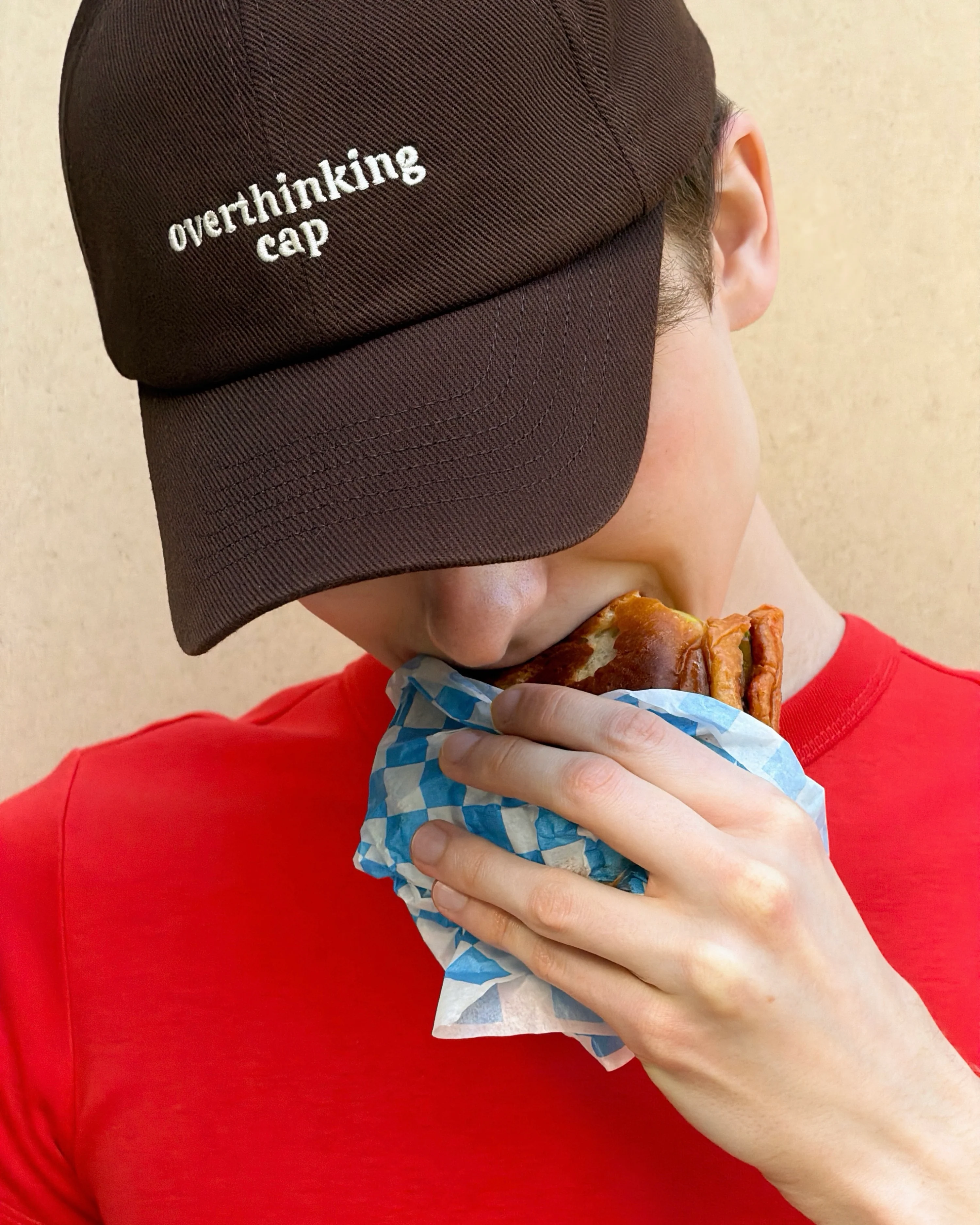 Кепка Overthinking Cap коричнева
