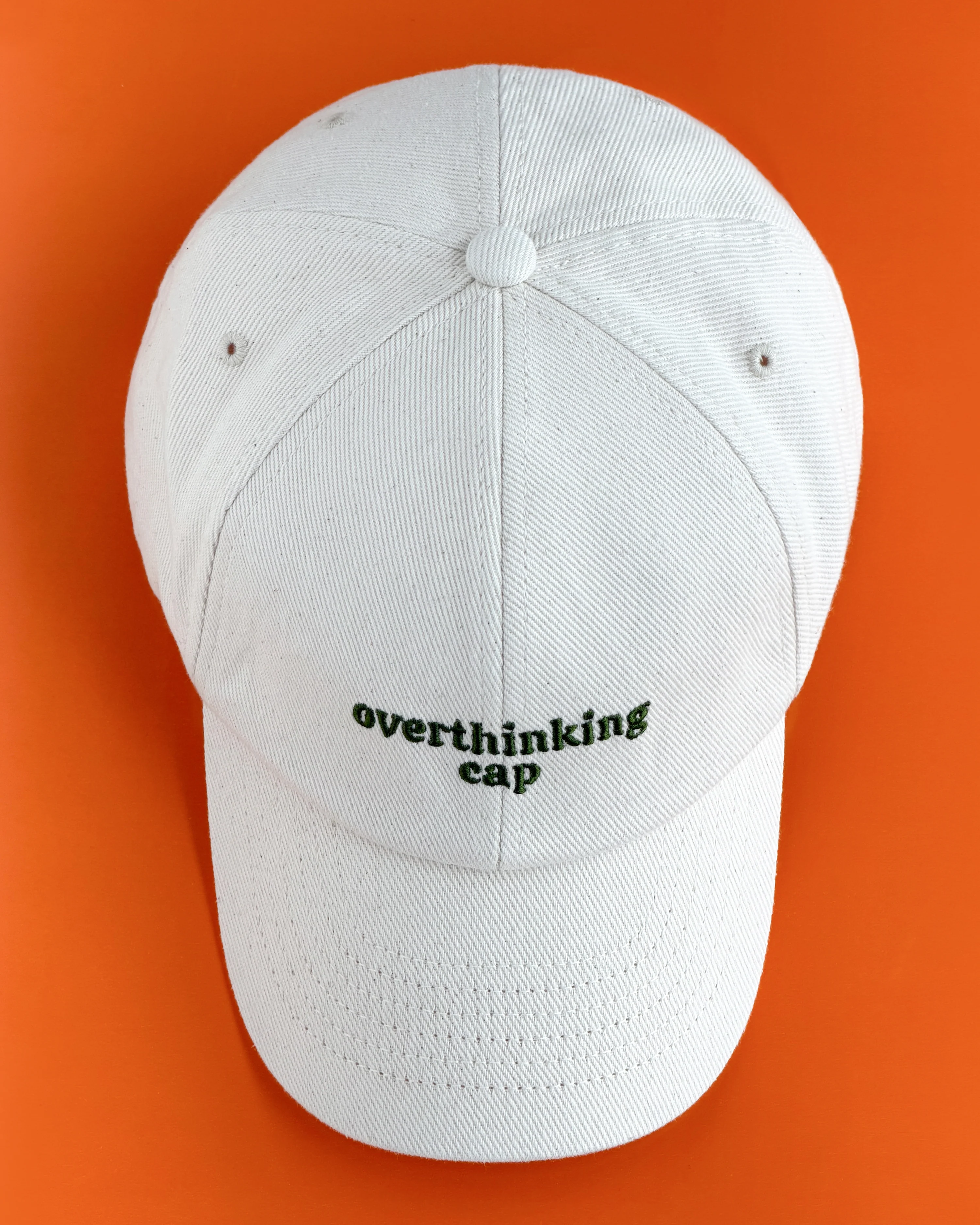 Кепка Overthinking Cap молочна
