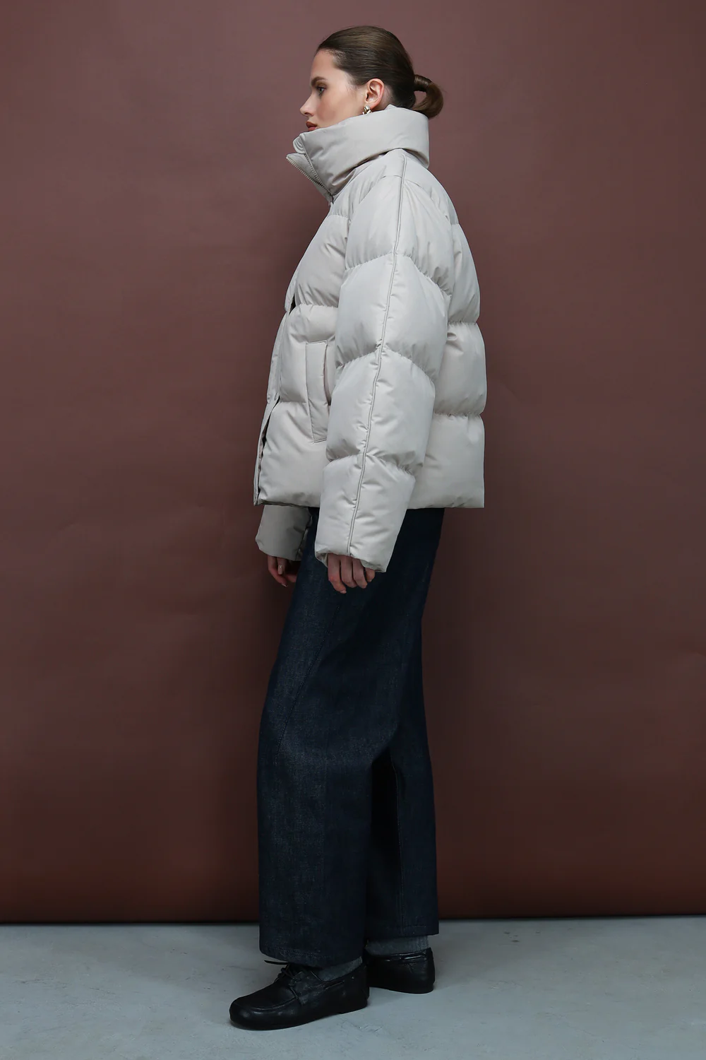 Пуховик VOSS пісочний