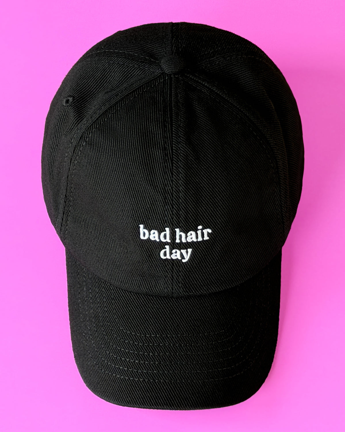 Кепка Bad Hair Day чорна