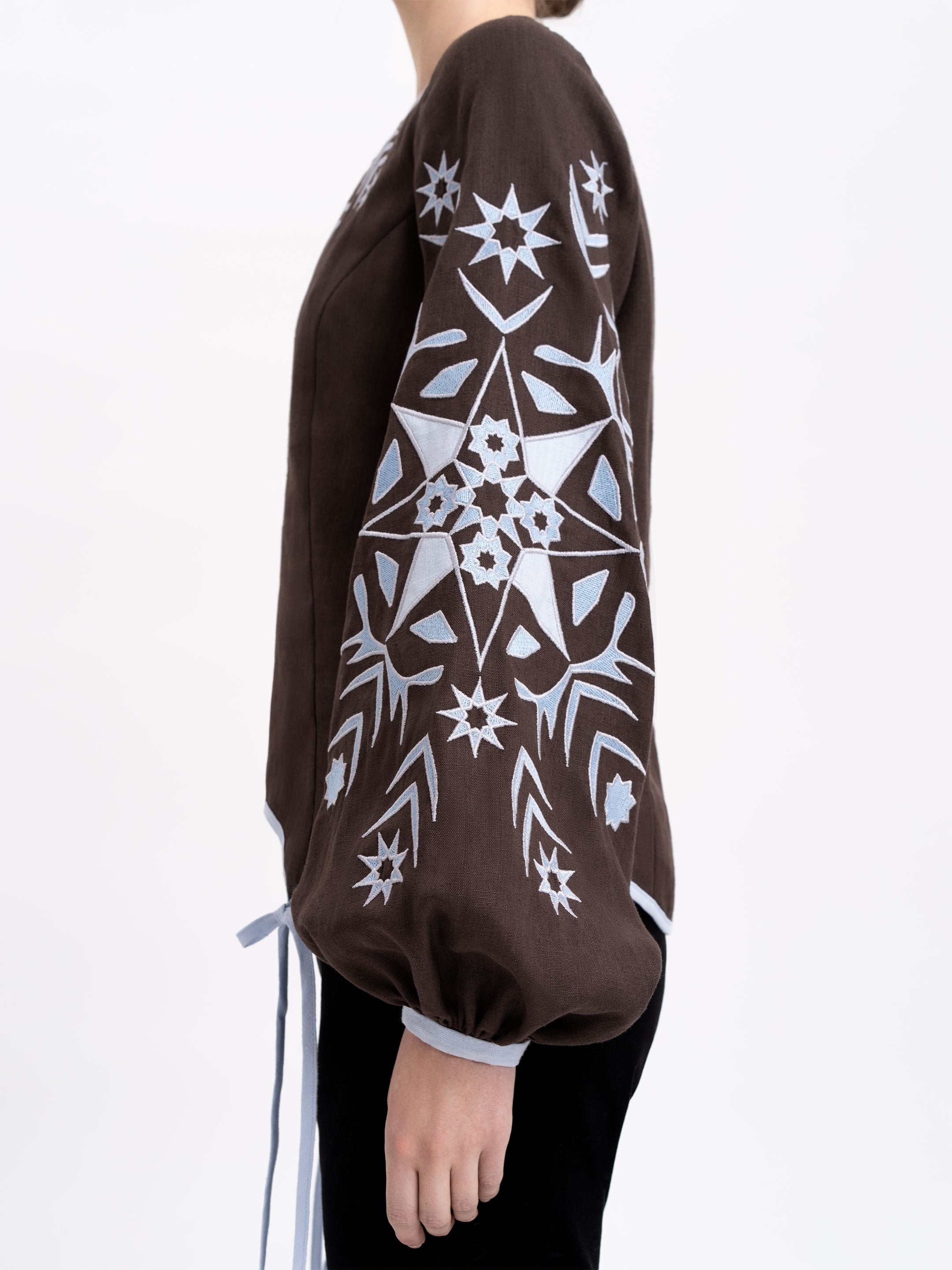 Жіноча вишита сорочка "Зірка" вечірня