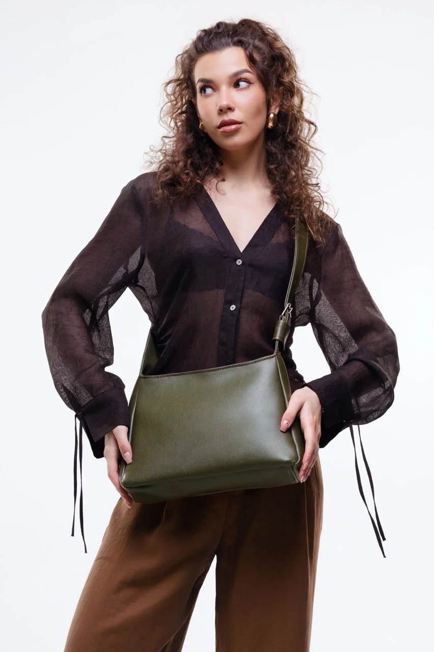 Сумка Sheron mini оливкова