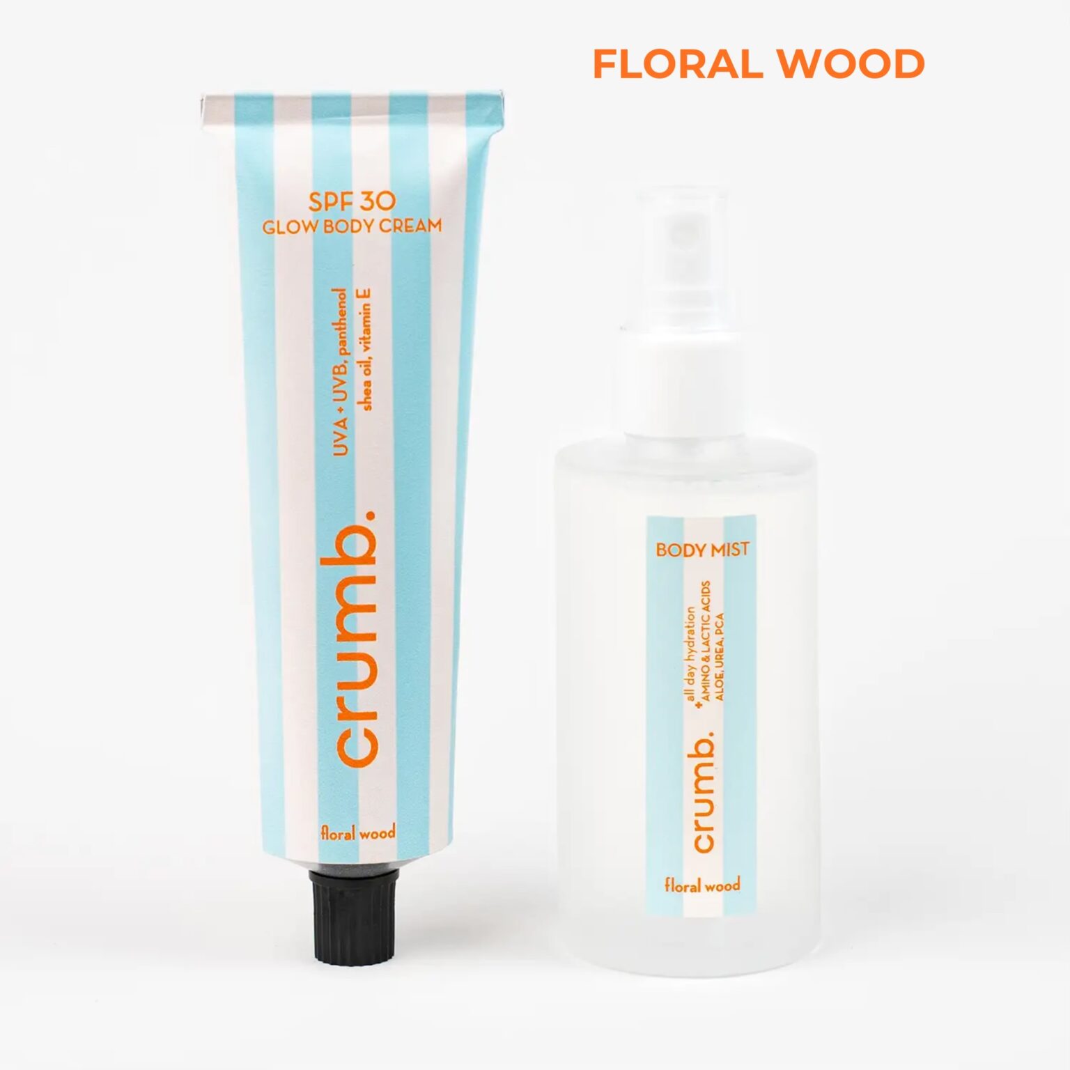 Сонцезахисний крем для тіла SPF 30 / Floral Wood