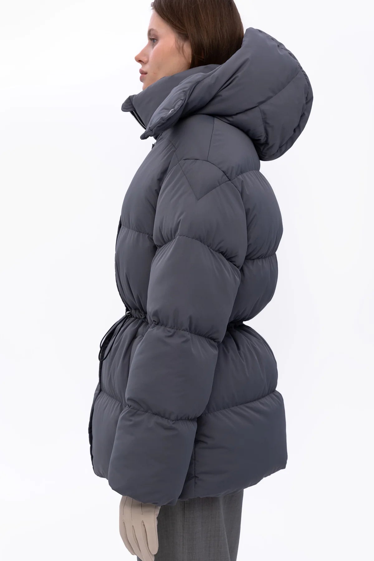 Пуховик ORESUND сірий