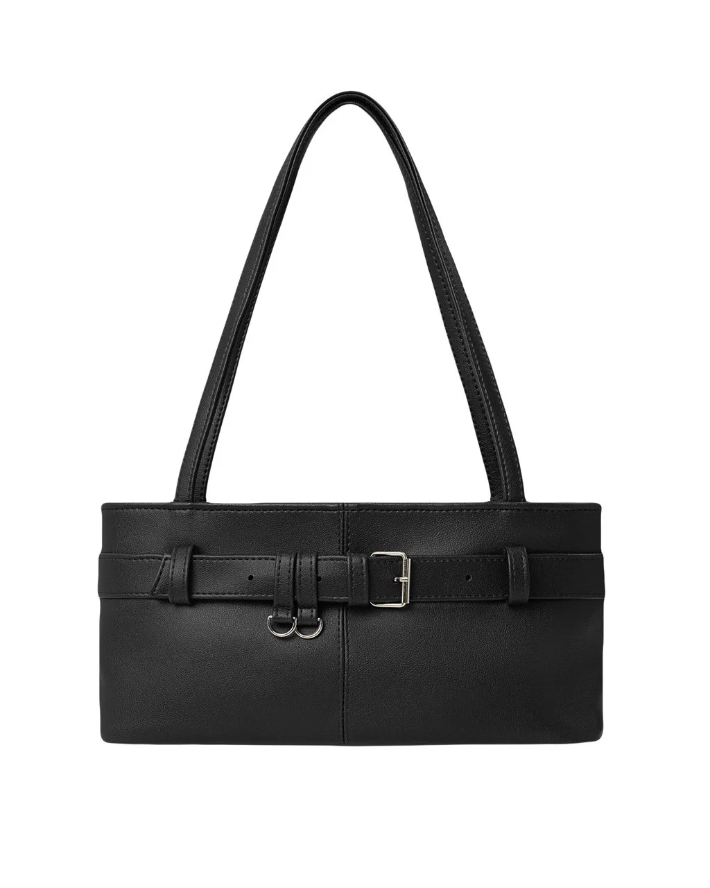 Сумка з ремнем Tori чорна