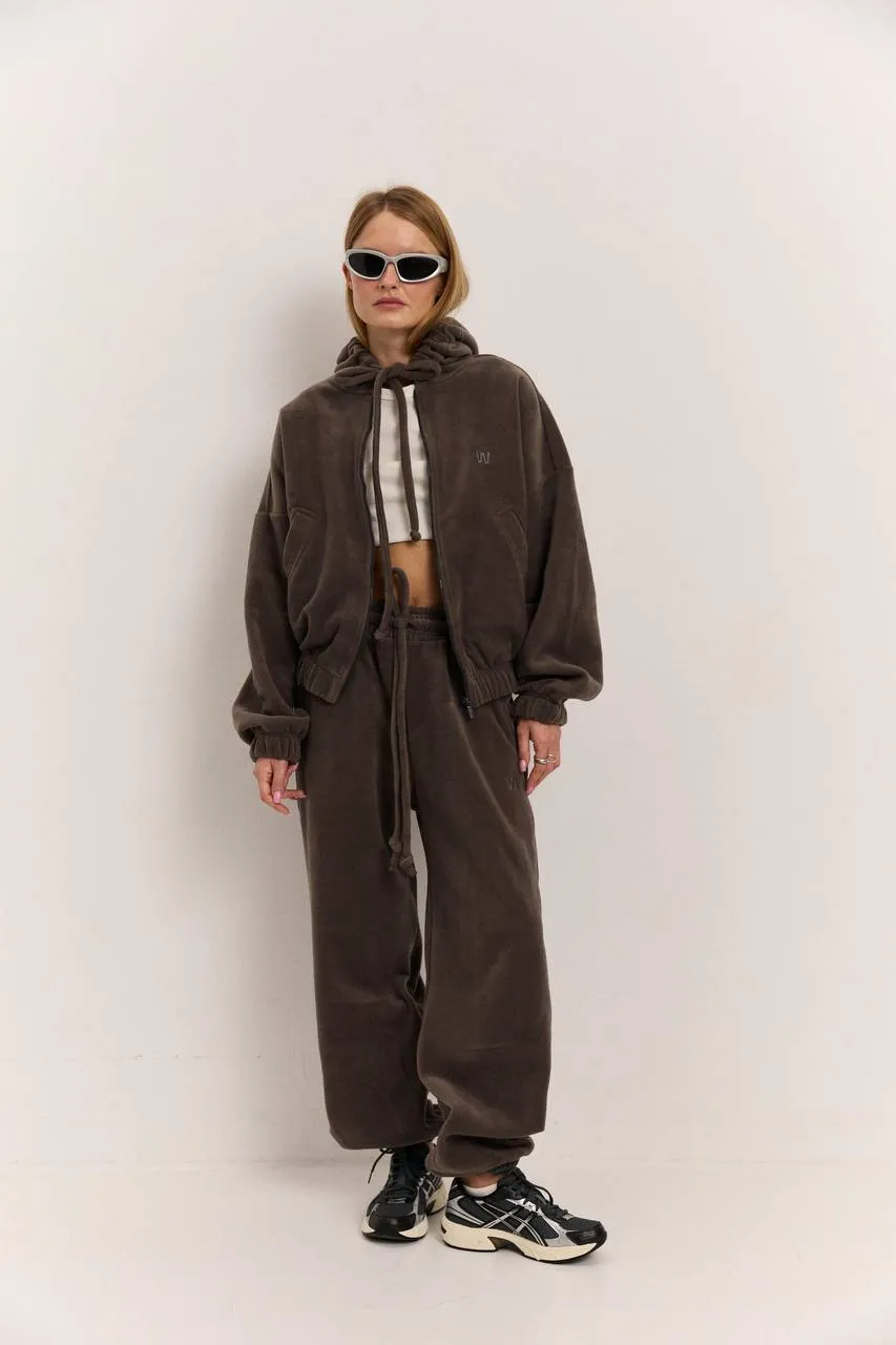 Джогери з поларфлісу сірі