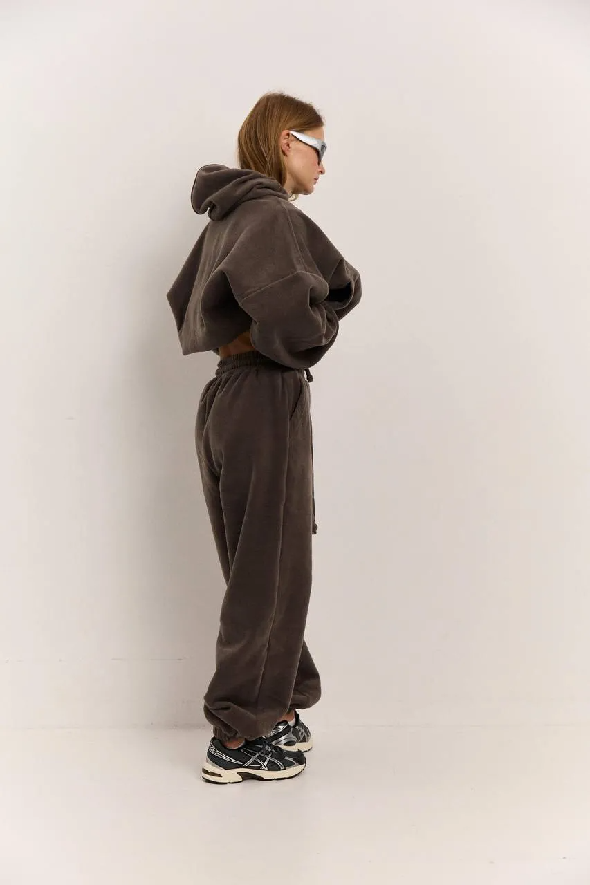 Джогери з поларфлісу сірі