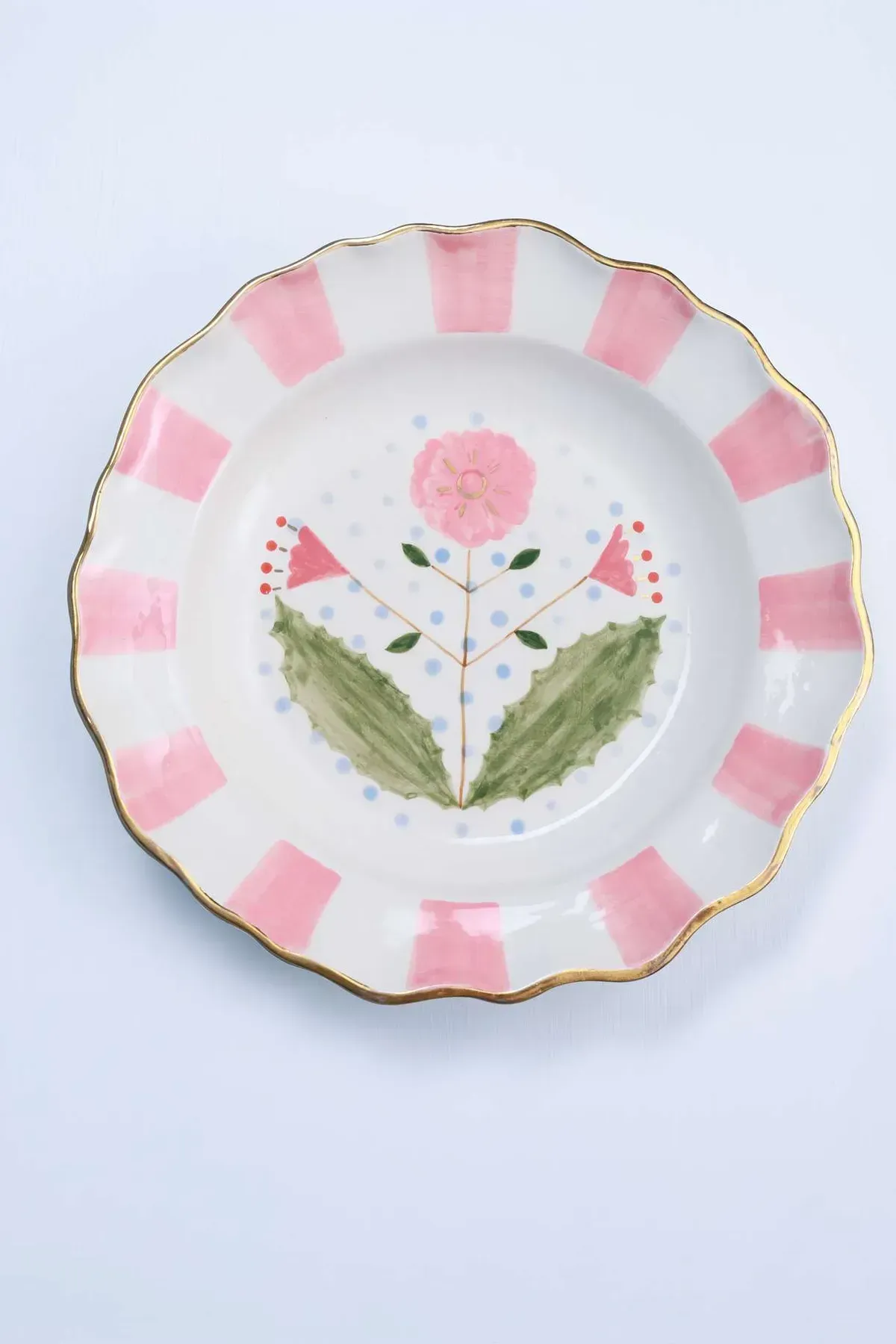 Тарілка "Рута" з порцеляни