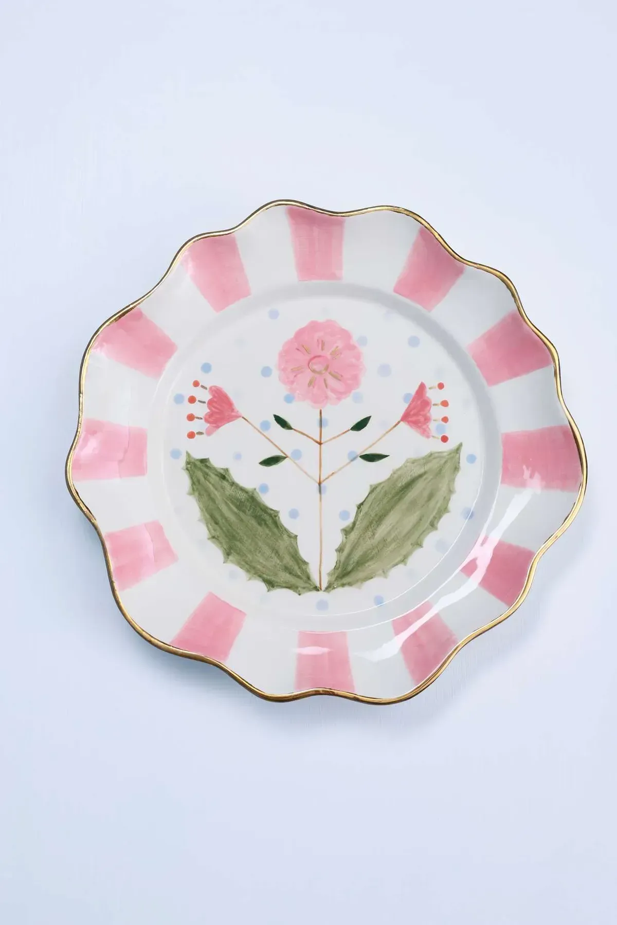 Тарілка "Рута" з порцеляни