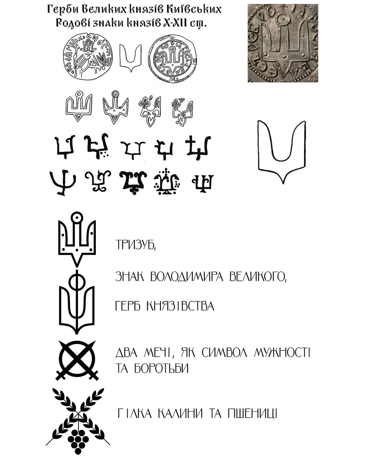 Чоловіча вишиванка з символами Київської Русі 988
