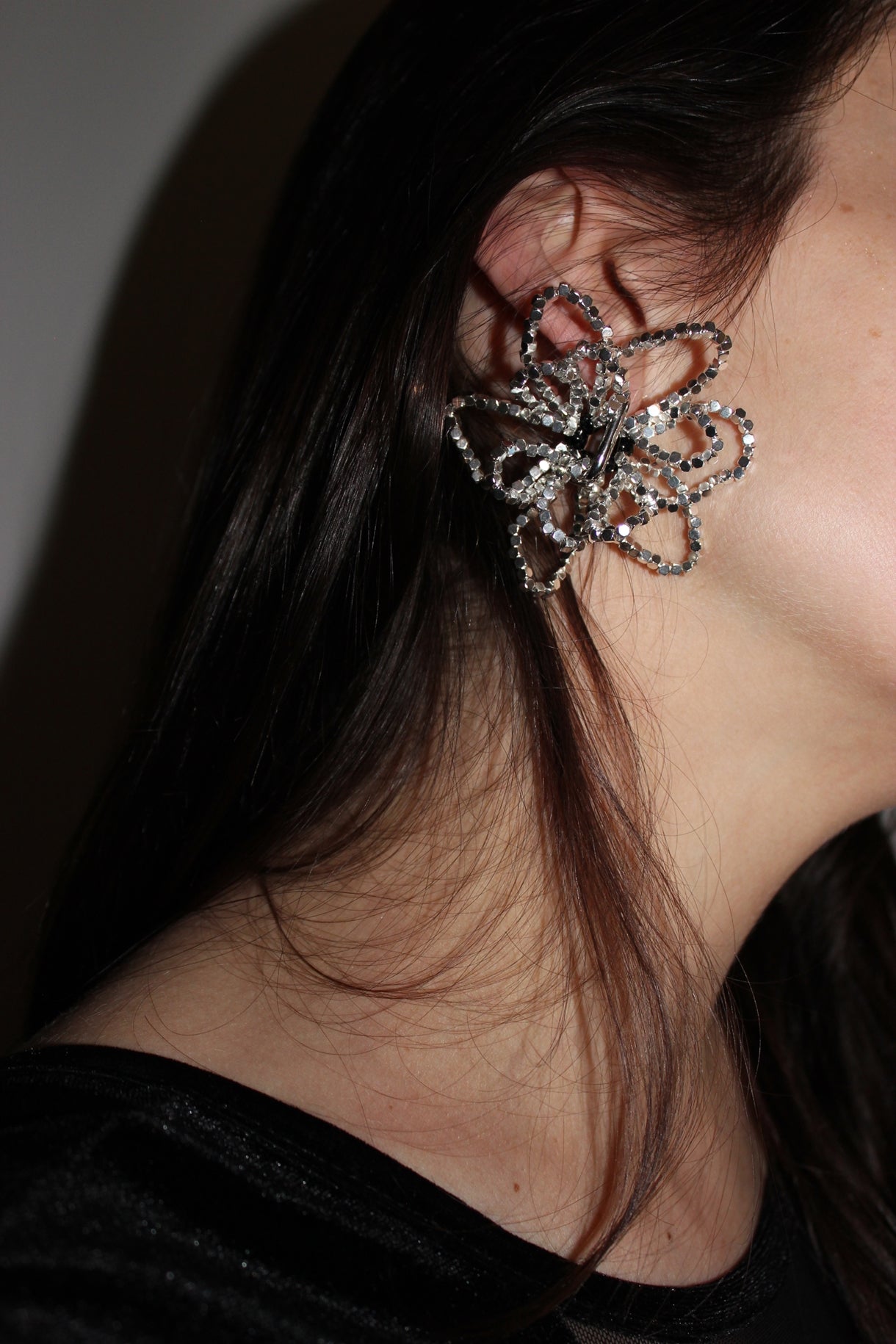 Срібна моносережка з гематиту