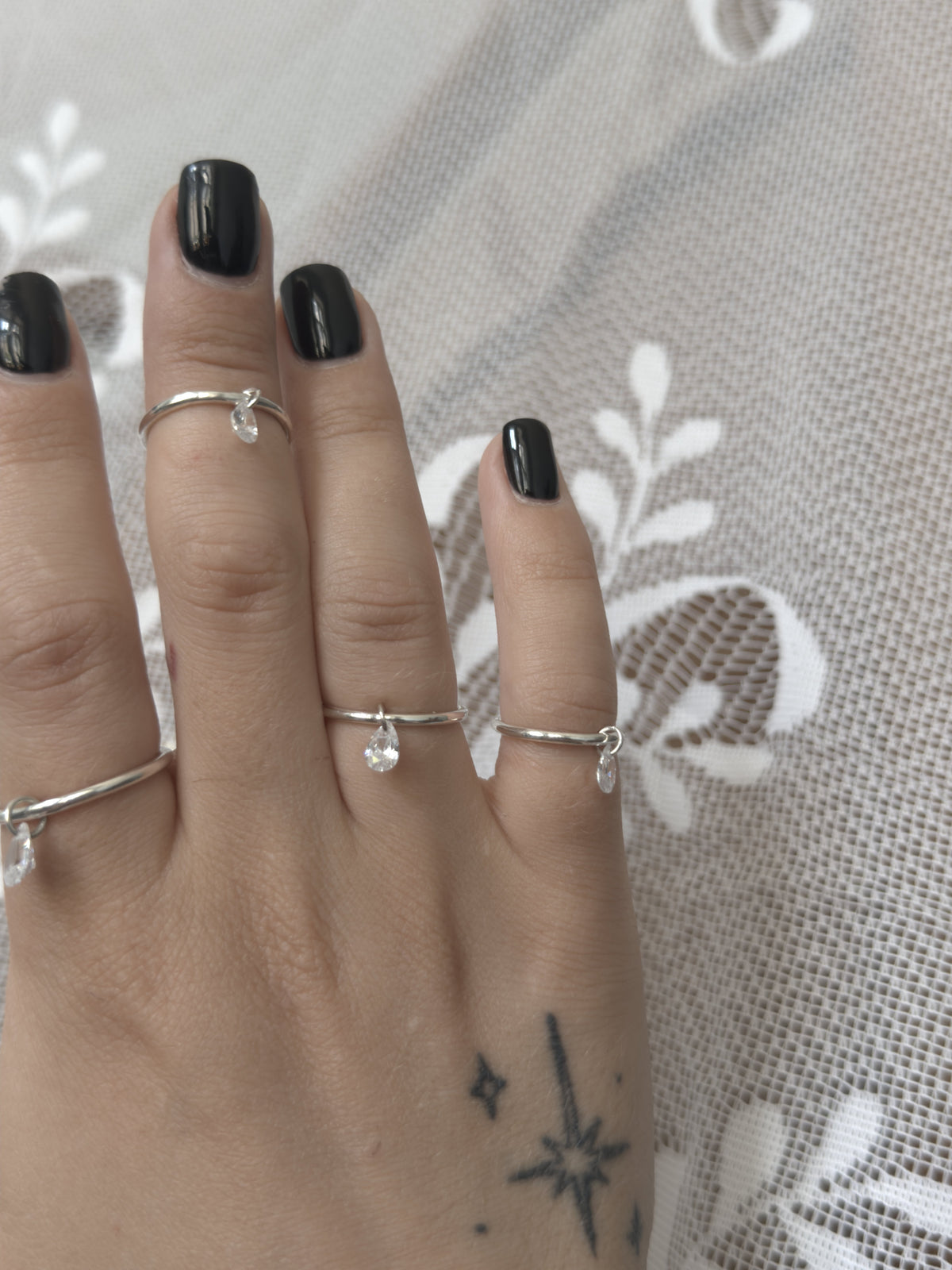 Каблучка-ниточка "Drop"