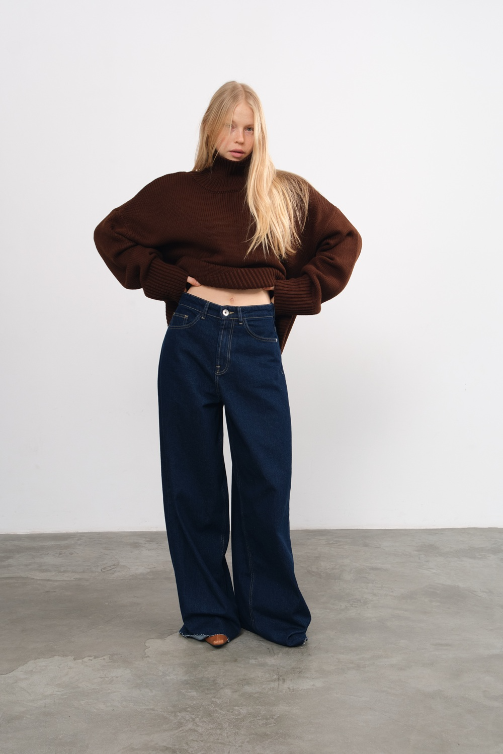 Джинси «Baggy» сині