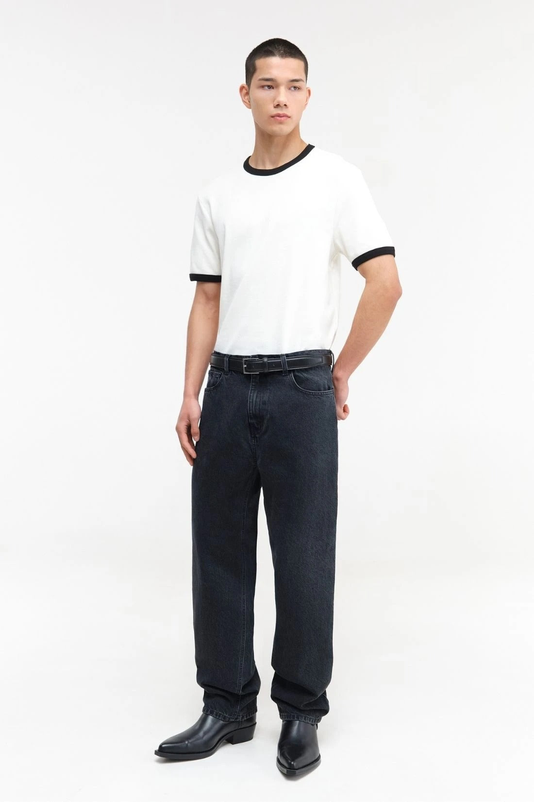 Джинси Loose Fit Straight Grey