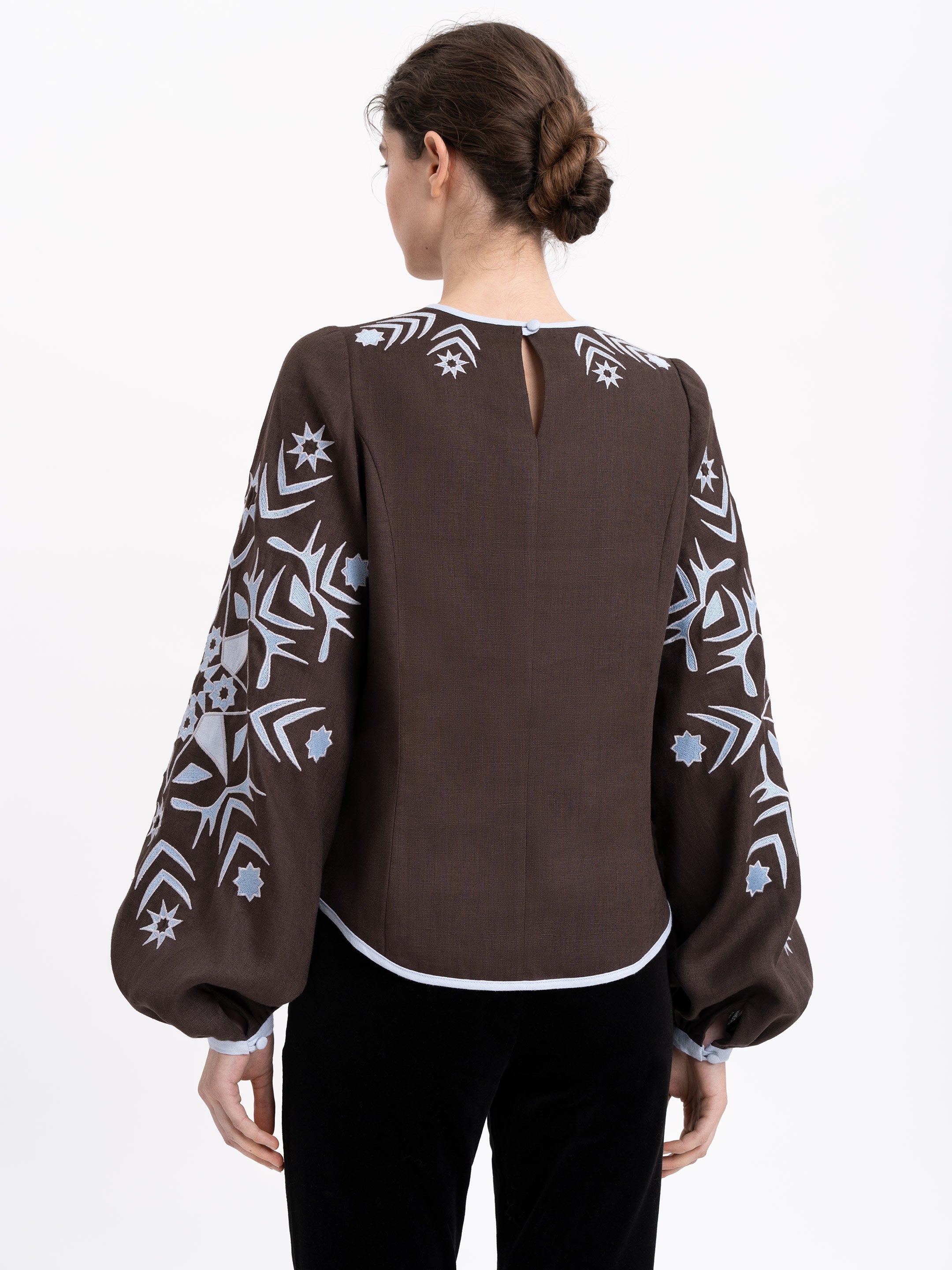 Жіноча вишита сорочка "Зірка" вечірня