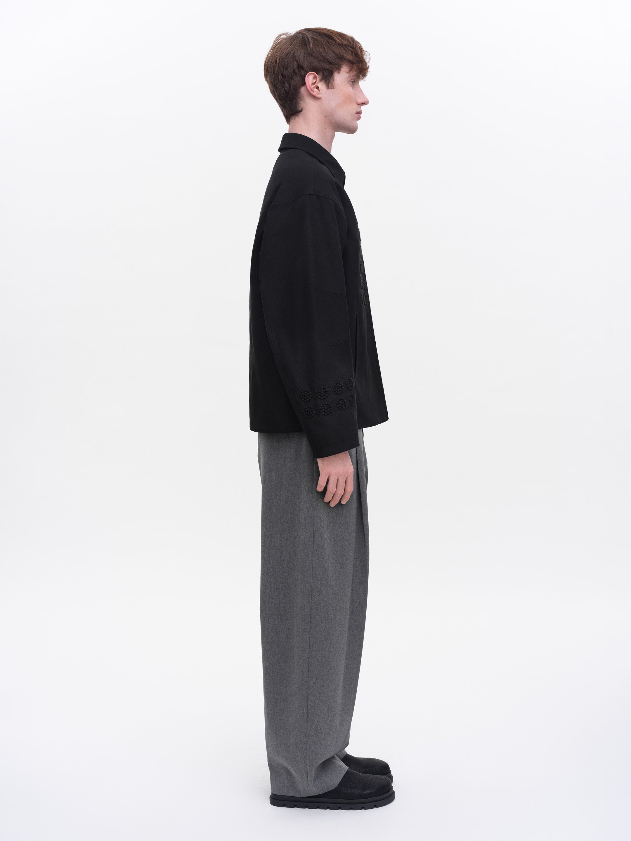 Бавовняна куртка з вишивкою "Гарда"