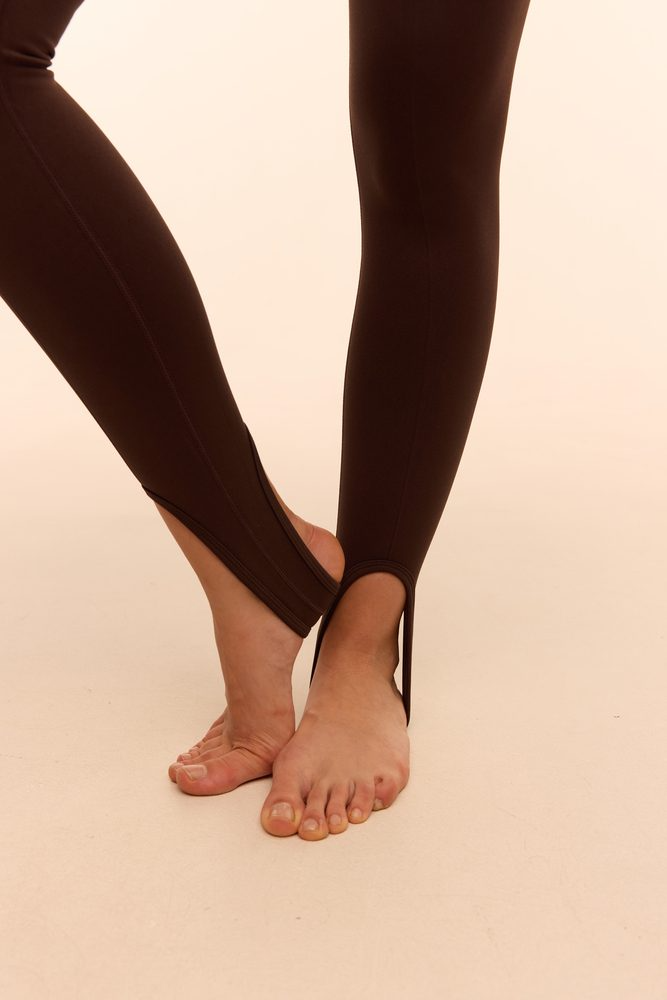 Легінси зі штрипками Rosie мокко