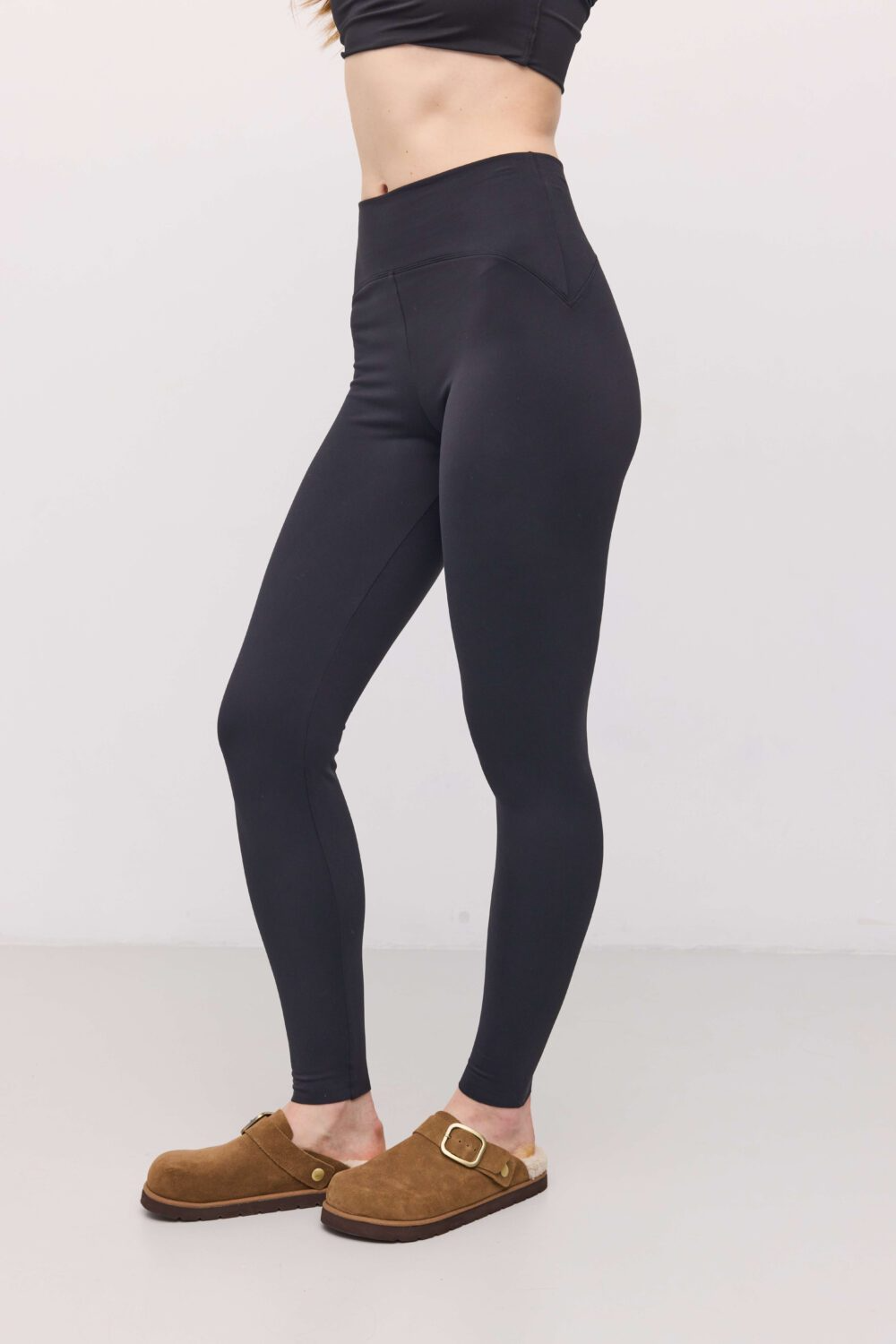 Утеплені легінси Gabbie чорні