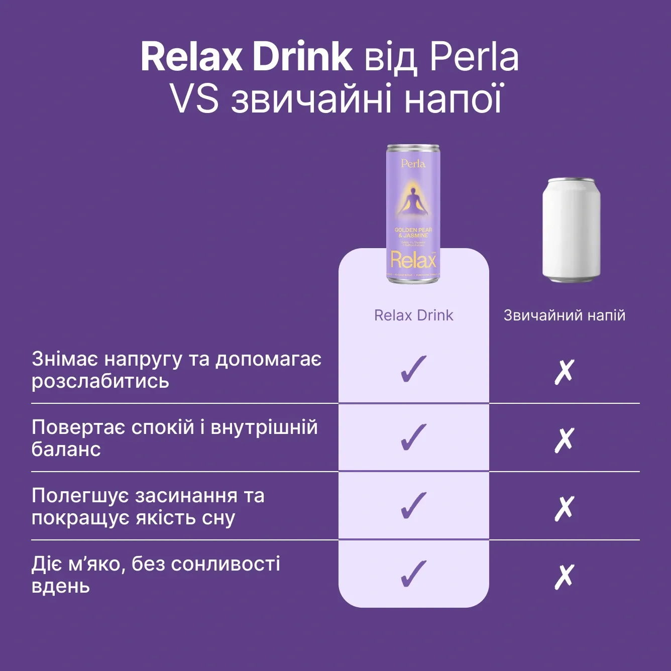 Напій безалкогольний сильногазований Relax Drink груша-жасмин