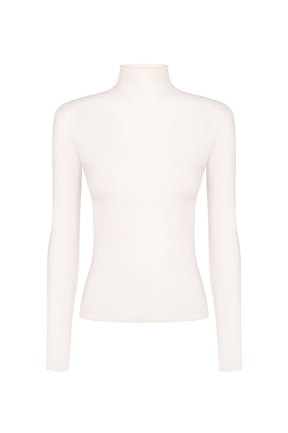 Гольф вовняний прозорий Rue молочний