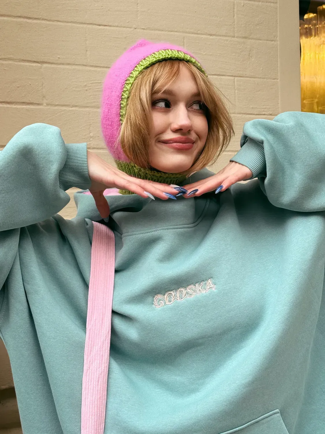 Худі Я РОЗКІШНА зелене