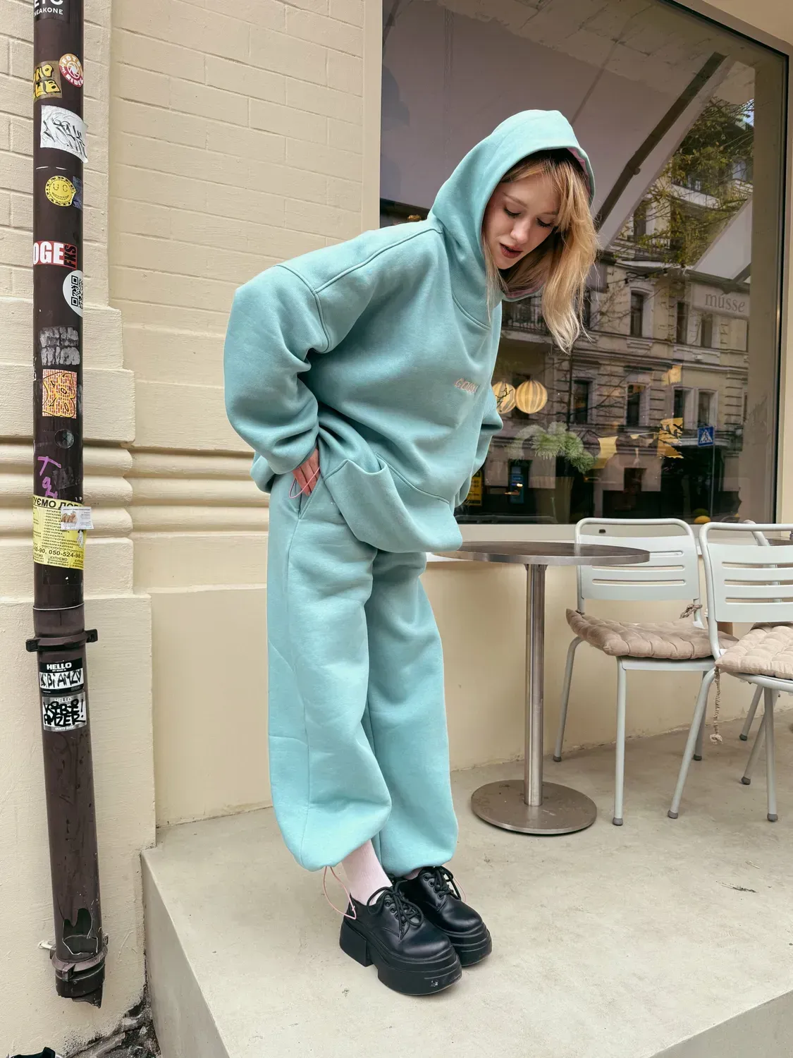 Худі Я РОЗКІШНА зелене