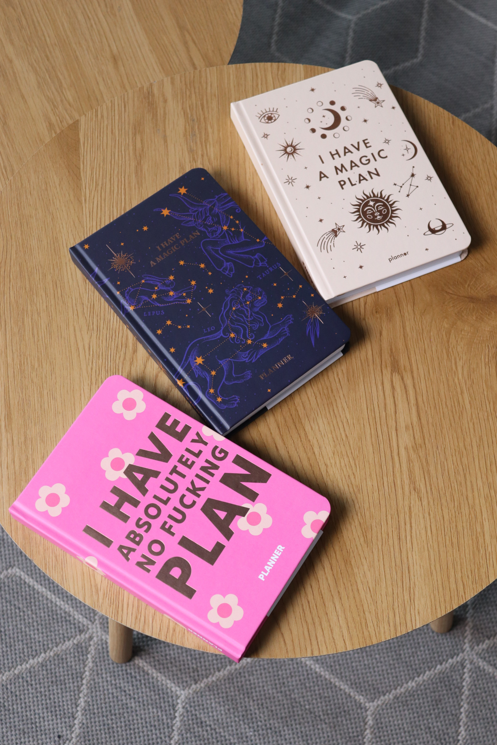 Блокнот для планування "I HAVE ABSOLUTELY NO PLAN mini" рожевий