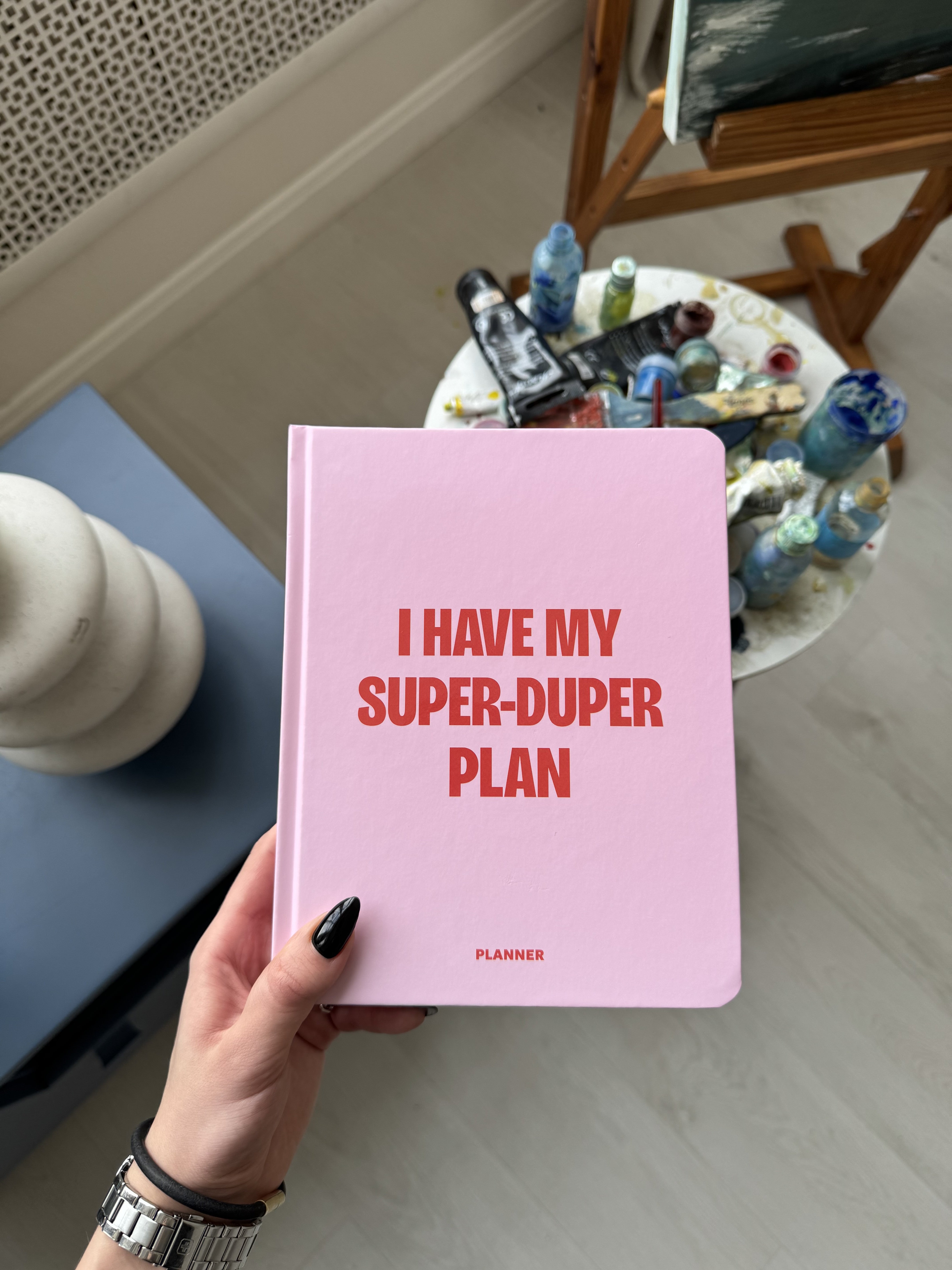 Блокнот для планування "I HAVE MY SUPER-DUPER PLAN" рожевий