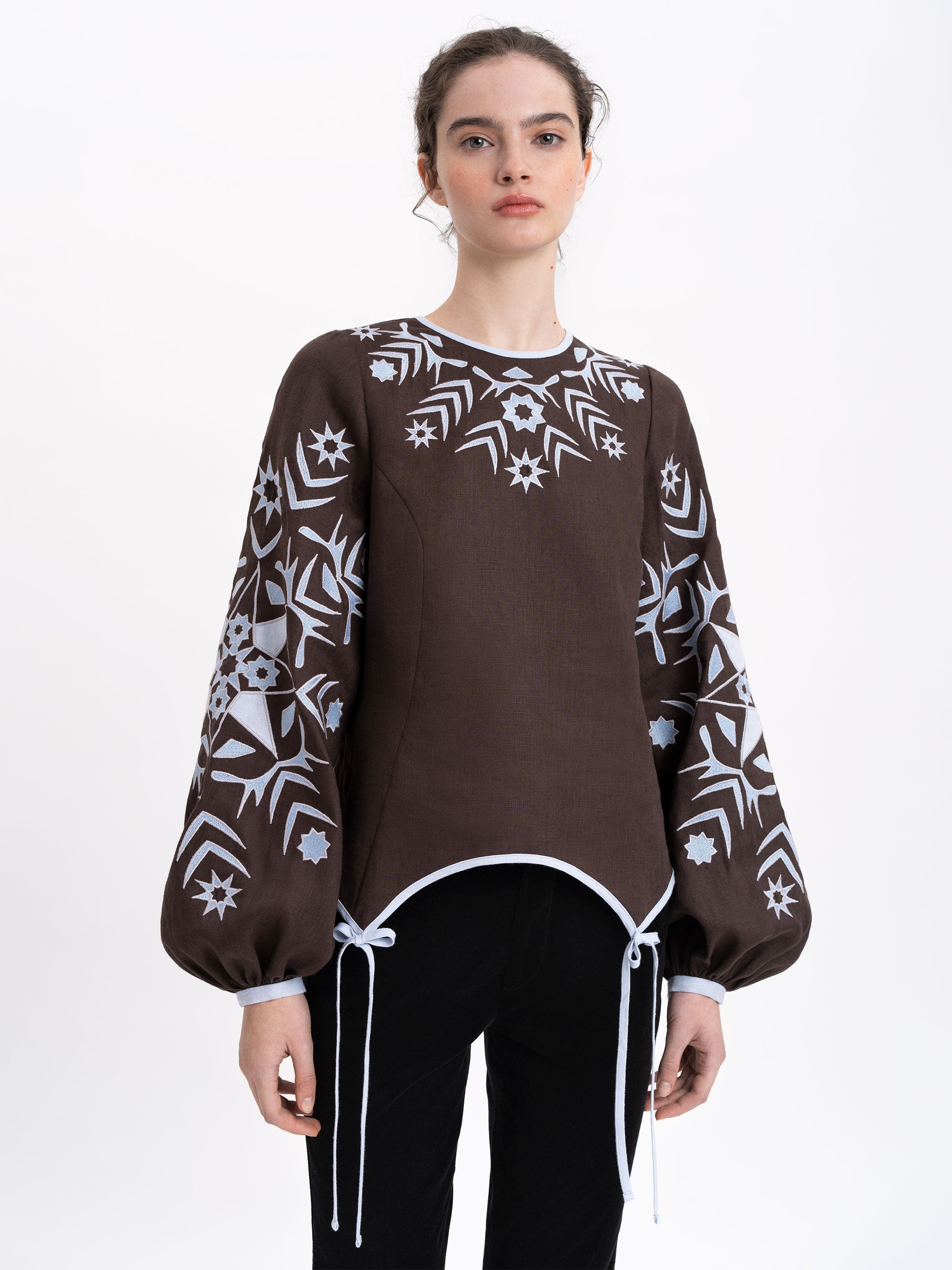 Жіноча вишита сорочка "Зірка" вечірня