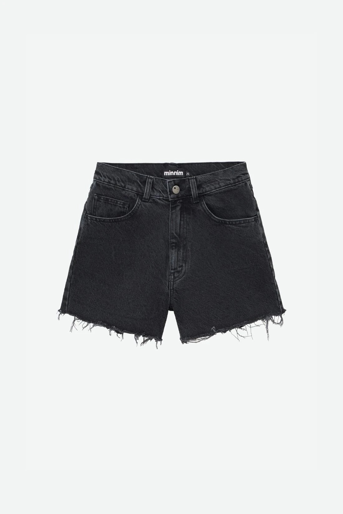 Шорти джинсові жіночі Cropped Grey