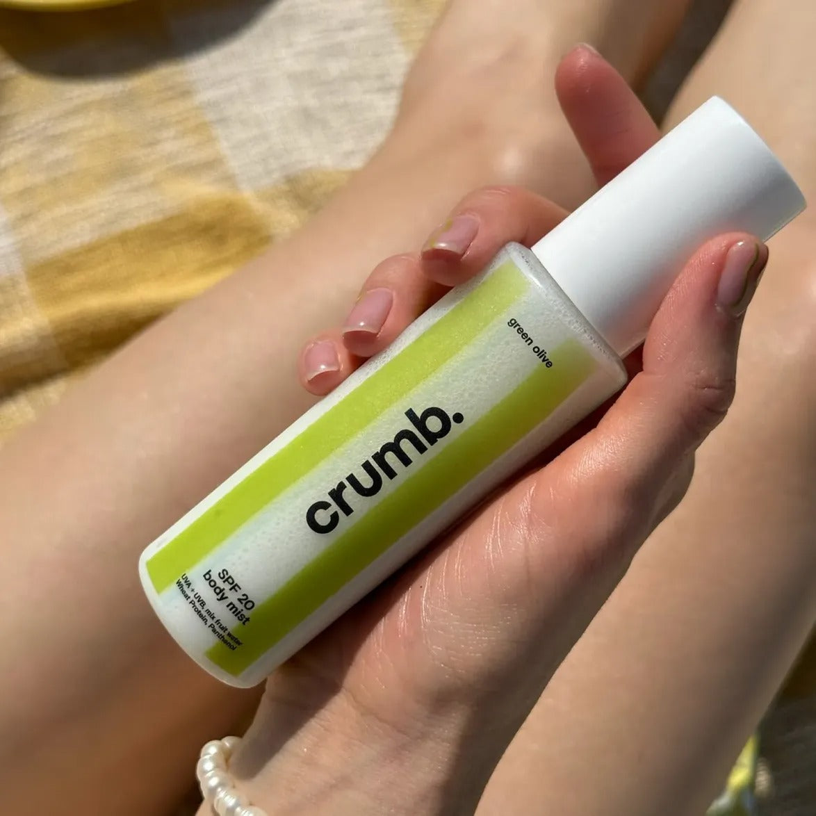 Сонцезахисний міст для тіла SPF 20 - Green olive (100ml)